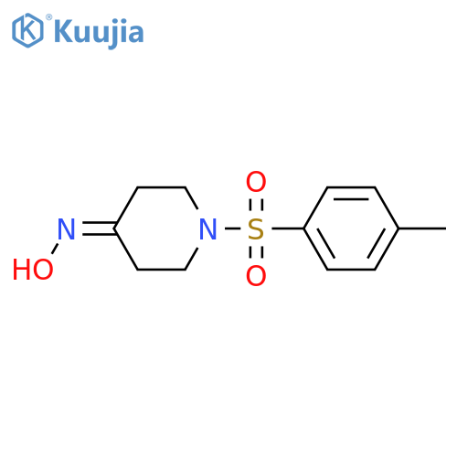 N-1-(4-Methylbenzenesulfonyl)piperidin-4-ylidenehydroxylamine structure