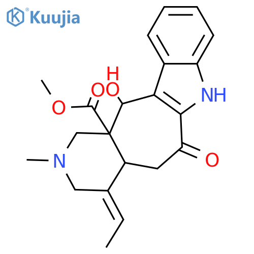 Ervatamine; 6α-Hydroxy, 19,20-didehydro structure