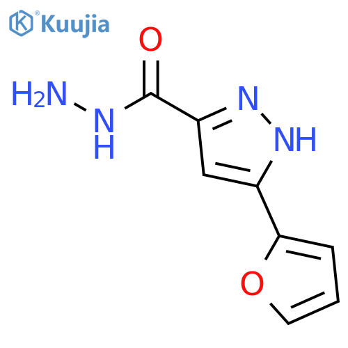 3-(furan-2-yl)-1H-pyrazole-5-carbohydrazide structure