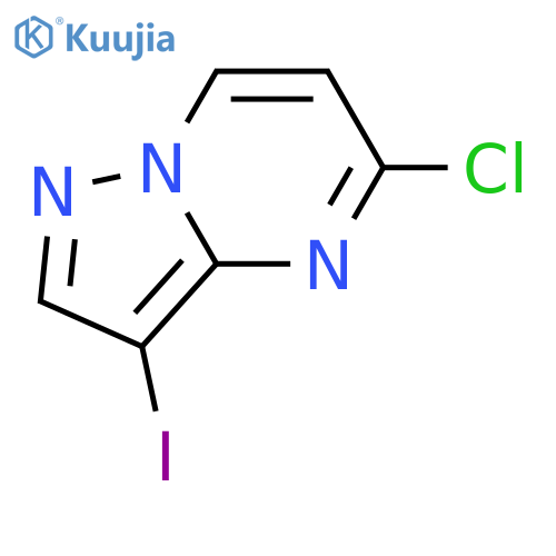 5-Chloro-3-iodopyrazolo[1,5-a]pyrimidine structure
