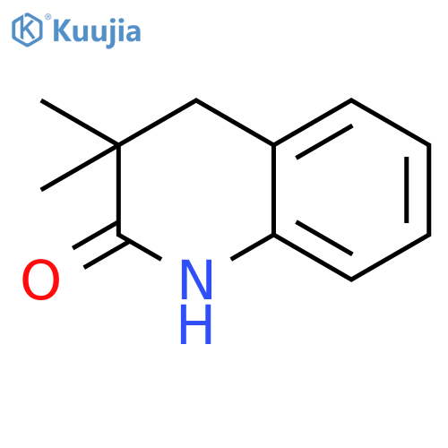 3,3-dimethyl-1,2,3,4-tetrahydroquinolin-2-one structure