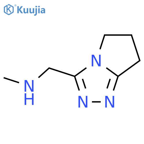 methyl({5H,6H,7H-pyrrolo2,1-c1,2,4triazol-3-yl}methyl)amine structure