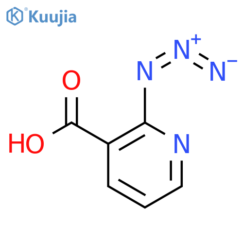 3-Pyridinecarboxylic acid, 2-azido- structure
