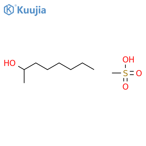 2-Octanol, methanesulfonate structure