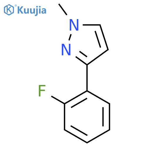 1H-Pyrazole, 3-(2-fluorophenyl)-1-methyl- structure