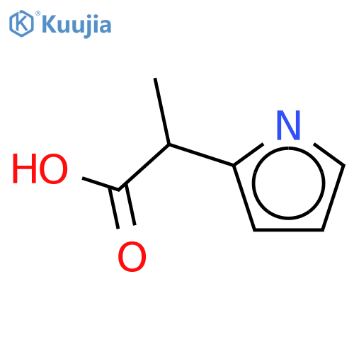 2-(1H-pyrrol-2-yl)propanoic acid structure