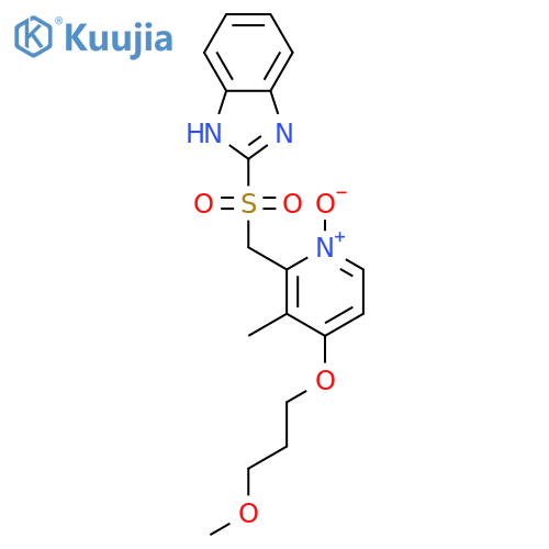 Rabeprazole Sulfone N-Oxide structure