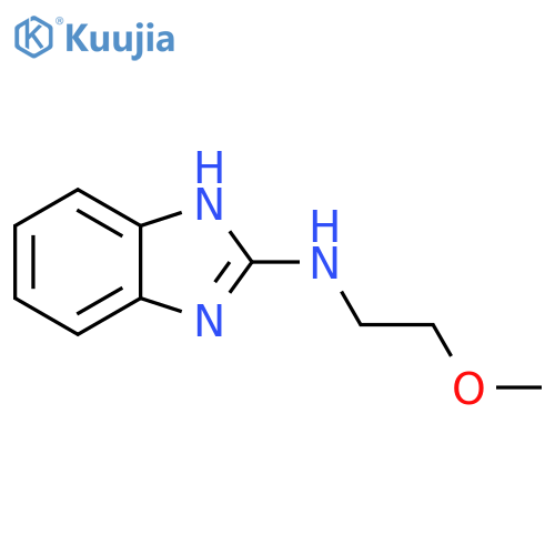 N-(2-methoxyethyl)-1H-1,3-benzodiazol-2-amine structure