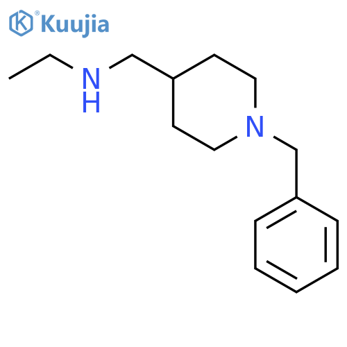 (1-Benzyl-piperidin-4-ylmethyl)-ethyl-amine structure