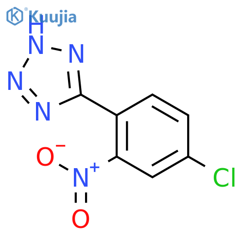 5-(4-Chloro-2-nitrophenyl)-2H-tetrazole structure
