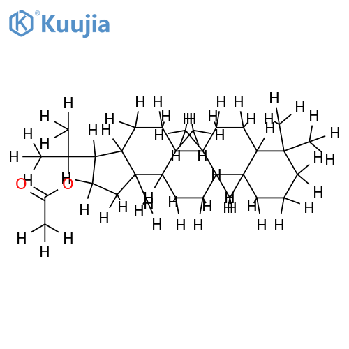 22-Acetoxyhopane structure