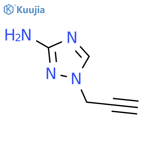 1-(prop-2-yn-1-yl)-1H-1,2,4-triazol-3-amine structure