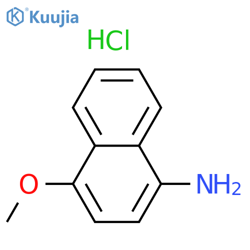 4-Methoxynaphthalen-1-amine hydrochloride structure