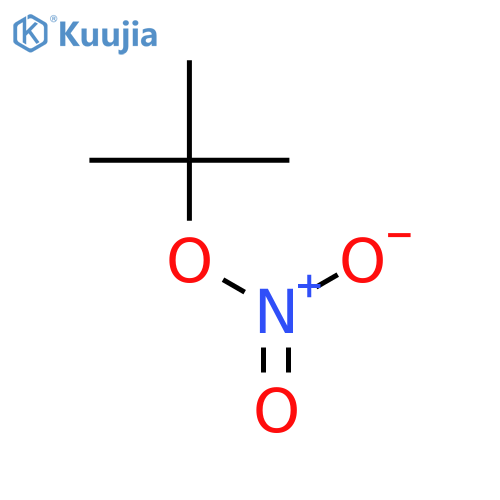 Nitric acid,1,1-dimethylethyl ester structure