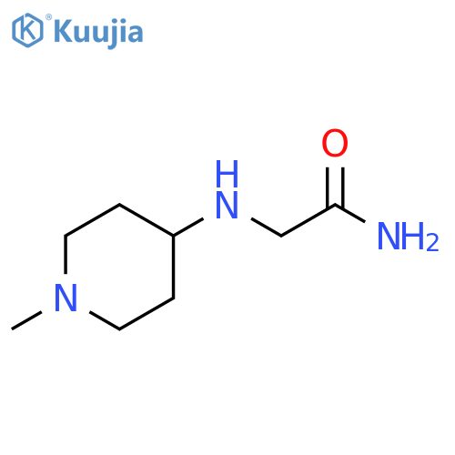 2-(1-methylpiperidin-4-yl)aminoacetamide structure
