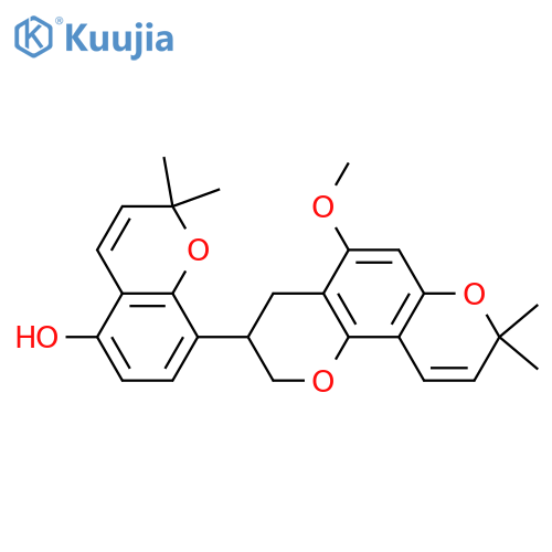 Glyinflanin K; (S)-form, 5-Methoxy structure