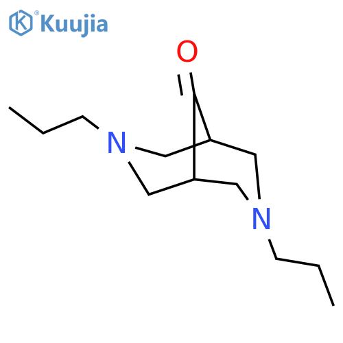 N,N-Dipropyl-9-oxo-bispidine structure
