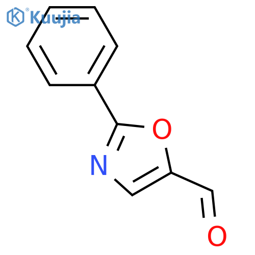 2-phenyl-1,3-oxazole-5-carbaldehyde structure