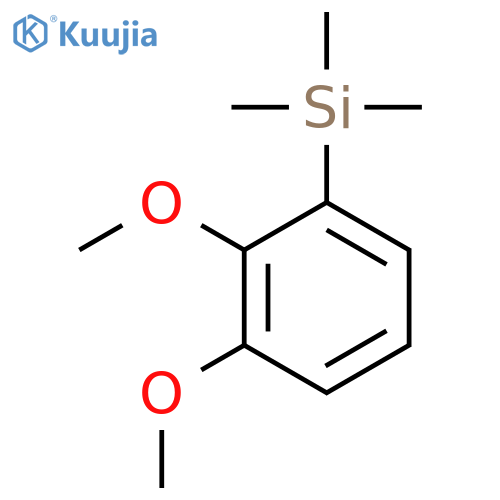 Silane, (2,3-dimethoxyphenyl)trimethyl- structure