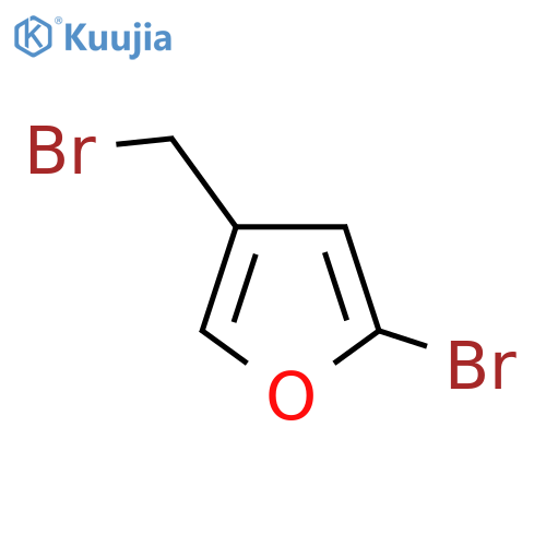 2-bromo-4-(bromomethyl)furan structure
