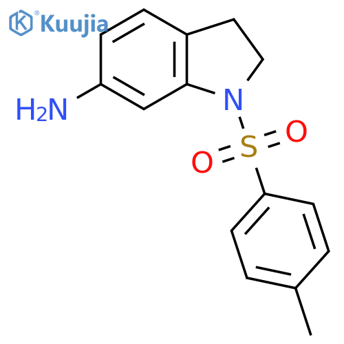 1-[(4-Methylphenyl)sulfonyl]indolin-6-amine structure