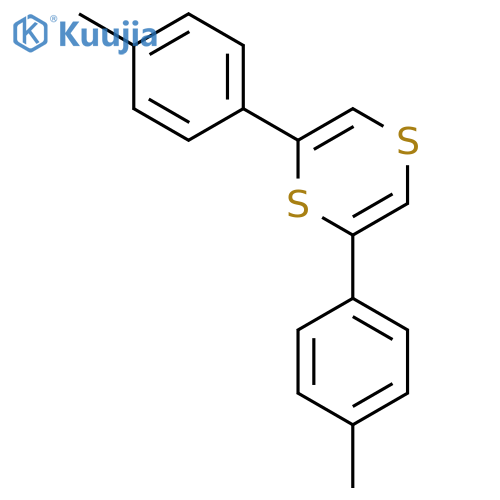 2,6-Bis(4-methylphenyl)-1,4-dithiine structure
