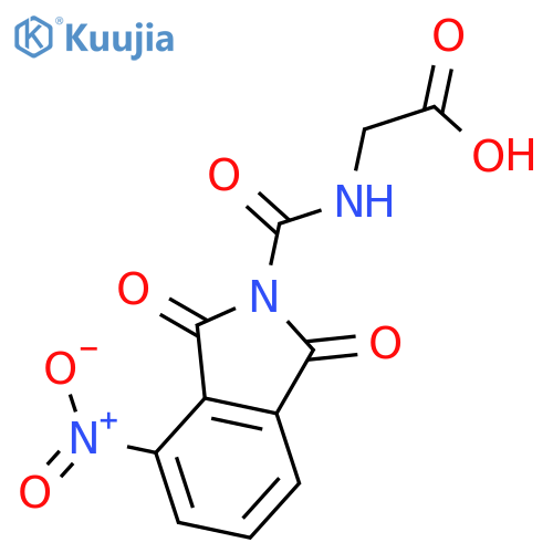 Glycine, N-[(1,3-dihydro-4-nitro-1,3-dioxo-2H-isoindol-2-yl)carbonyl]- structure