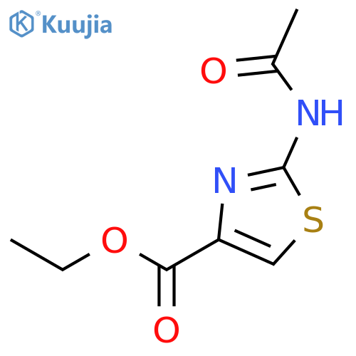 ethyl 2-acetamido-1,3-thiazole-4-carboxylate structure