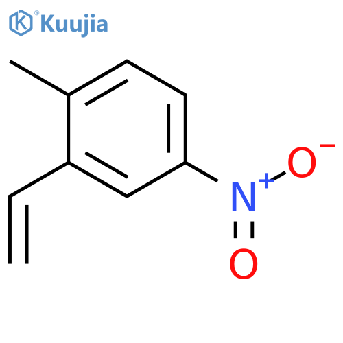 Benzene, 2-ethenyl-1-methyl-4-nitro- structure