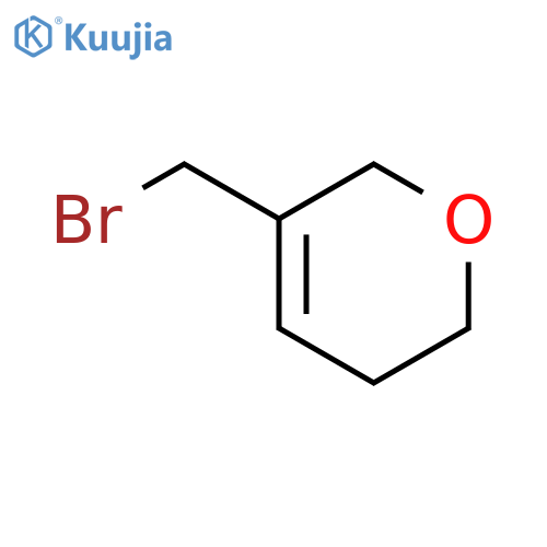 2H-Pyran, 3-(bromomethyl)-5,6-dihydro- structure