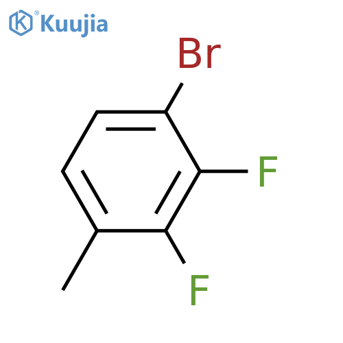 4-Bromo-2,3-difluorotoluene structure