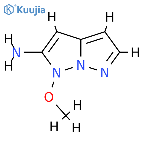 1H-Pyrazolo[1,5-b]pyrazol-2-amine,1-methoxy- structure