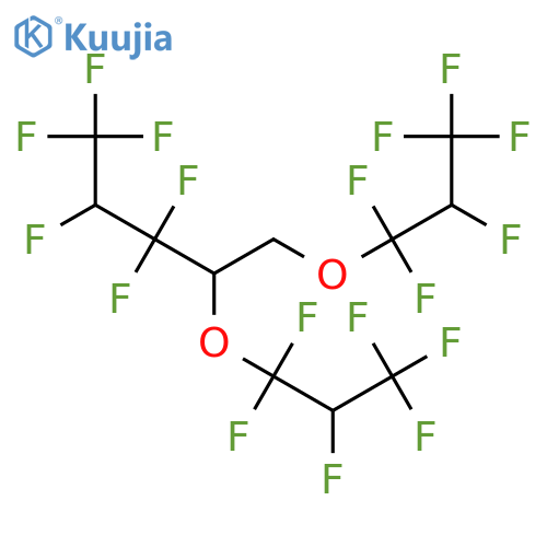 Pentane, 1,1,1,2,3,3-hexafluoro-4,5-bis(1,1,2,3,3,3-hexafluoropropoxy)- structure