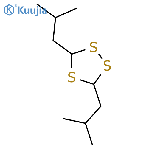 3,5-Diisobutyl-1,2,4-trithiolane structure