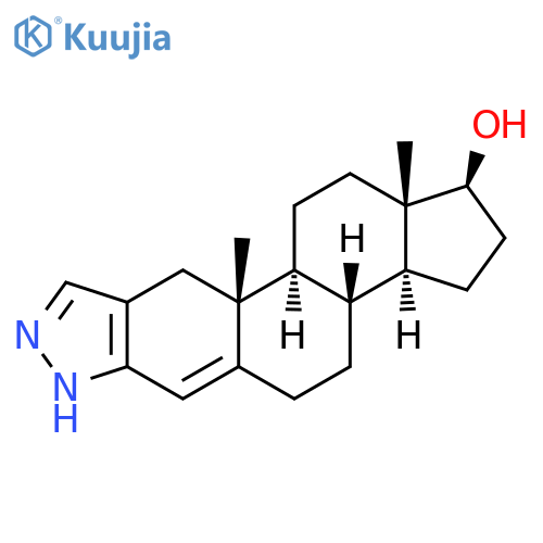 (17β)-2'H-Androsta-2,4-dieno3,2-cpyrazol-17-ol structure