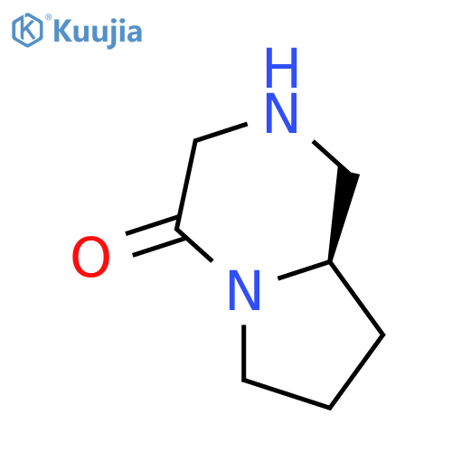 (8aR)-hexahydro-Pyrrolo[1,2-a]pyrazin-4(1H)-one structure