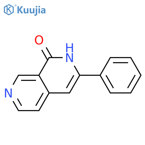 3-phenyl-2h-2,7-naphthyridin-1-one structure