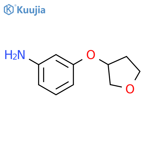 3-(oxolan-3-yloxy)aniline structure