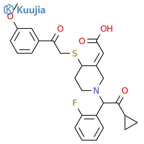 cis R-138727MP, (Prasugrel Metabolite Derivative)(Mixture of Diastereomers) structure