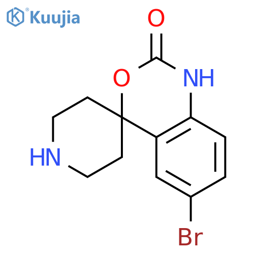 6-Bromospiro[benzo[D][1,3]oxazine-4,4'-piperidin]-2(1H)-one structure
