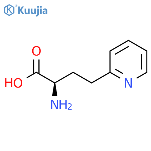 (2R)-2-amino-4-(pyridin-2-yl)butanoic acid structure