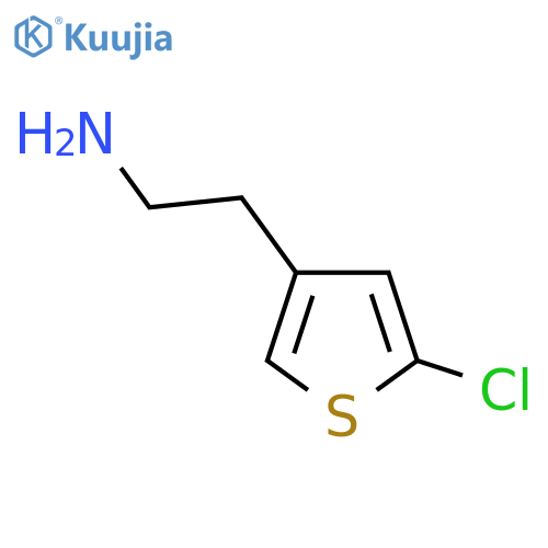 2-(5-chlorothiophen-3-yl)ethan-1-amine structure