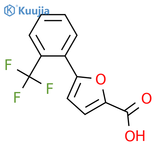 5-2-(Trifluoromethyl)phenyl-2-furoic Acid structure