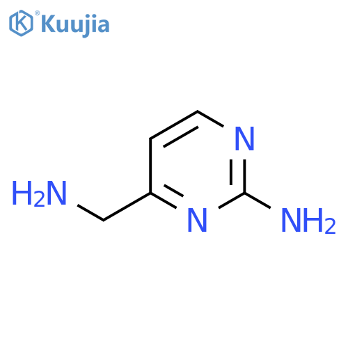 4-(Aminomethyl)pyrimidin-2-amine structure