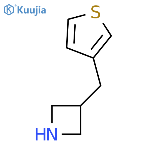 3-[(thiophen-3-yl)methyl]azetidine structure