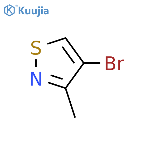 4-Bromo-3-methylisothiazole structure