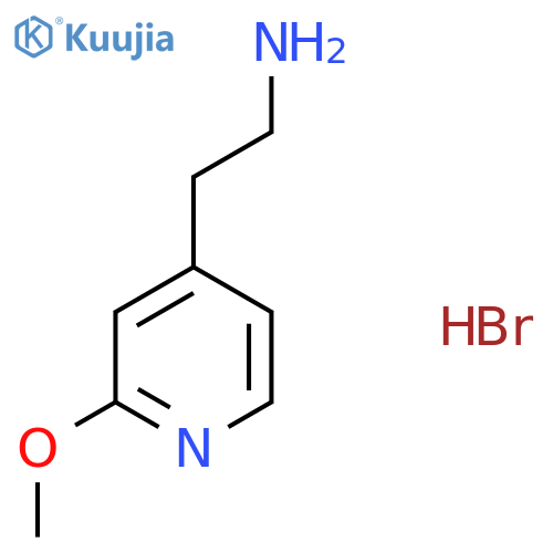 2-(2-Methoxypyridin-4-yl)ethanamine hydrobromide structure