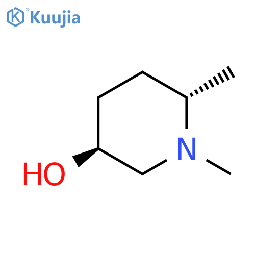 benzyl trans-5-hydroxy-2-methyl-piperidine-1-carboxylate structure