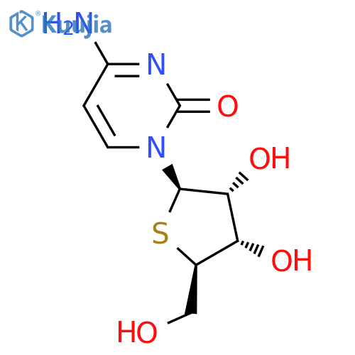 Cytidine, 4'-thio- structure