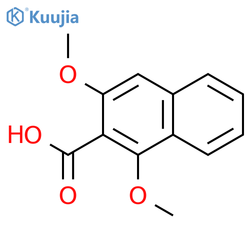 1,3-Dimethoxy-naphthalene-2-carboxylic Acid structure